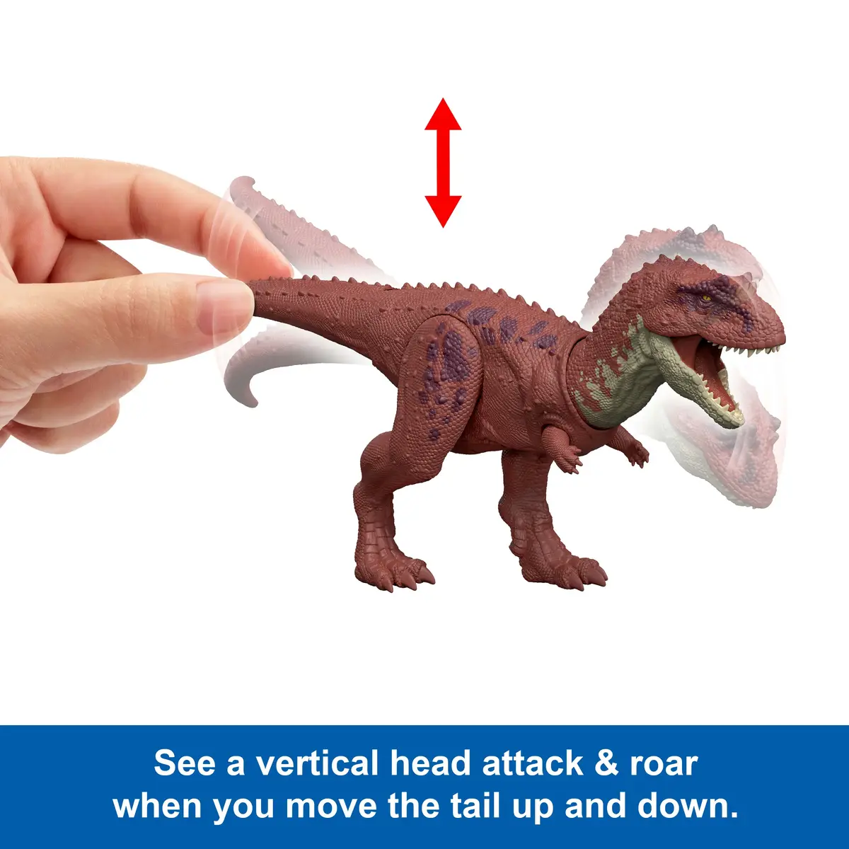 Dinozauru rotaļlieta Mattel Jurassic World Rebirth Aucasaurus Photo 9