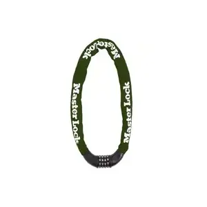 Master Lock 8028EURD Chain Lock with Combination Lock 8mm Diameter 1.5m