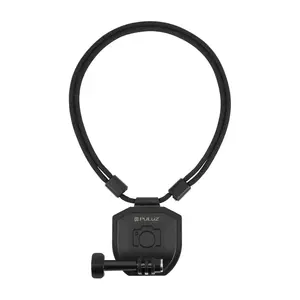 Magnetic neck mount Puluz PU739B for sports cameras — adjustable, lightweight for hands-free shooting