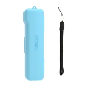 Protective case Sunnylife for Osmo Pocket 3 — blue, with strap, hard shell, compact fit