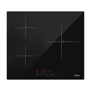 Induction Cooktop IsEasy LI3-17 3 Cooking Zones Touch Control