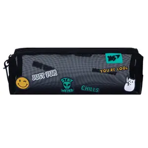 Пенал мягкий YES PH-34 Just Fun компактный дизайн, тканевый, молния