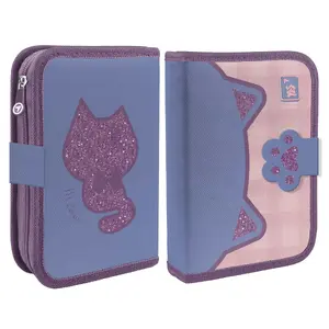 Пенал YES HP-03 Lovely Kitty — одно отделение с клапаном