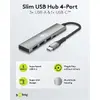 USB-хаб GOOBAY 76562 Slim — 4 порта USB-C/USB-A Photo 4