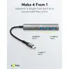 USB-хаб GOOBAY 76562 Slim — 4 порта USB-C/USB-A Photo 5