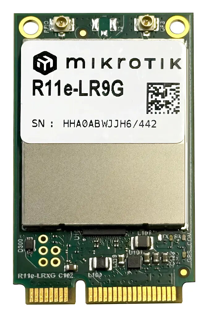 Iekšējā LoRaWAN tīkla karte MikroTik R11e-LR9G
