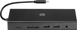 USB-C мультипортовый хаб HP Travel 0195122255237 — компактный USB-C адаптер с несколькими портами