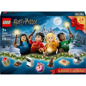 Construction toy LEGO Harry Potter Advent Calendar 2025 set 76456 — 278 pieces, 8 minifigures, age 7+