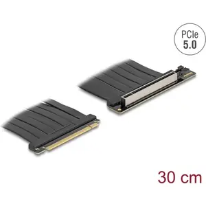 Riser Card DELOCK 81593 PCI Express 5.0 x16, 30 cm cable length