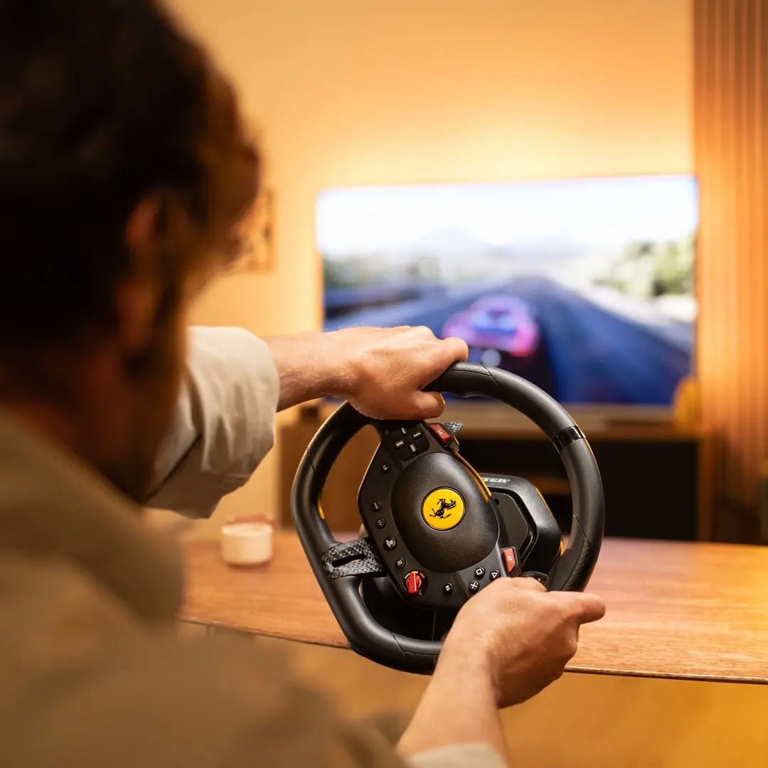 Steering wheel + Pedals Thrustmaster T98-P FERRARI 296 GTB Photo 7