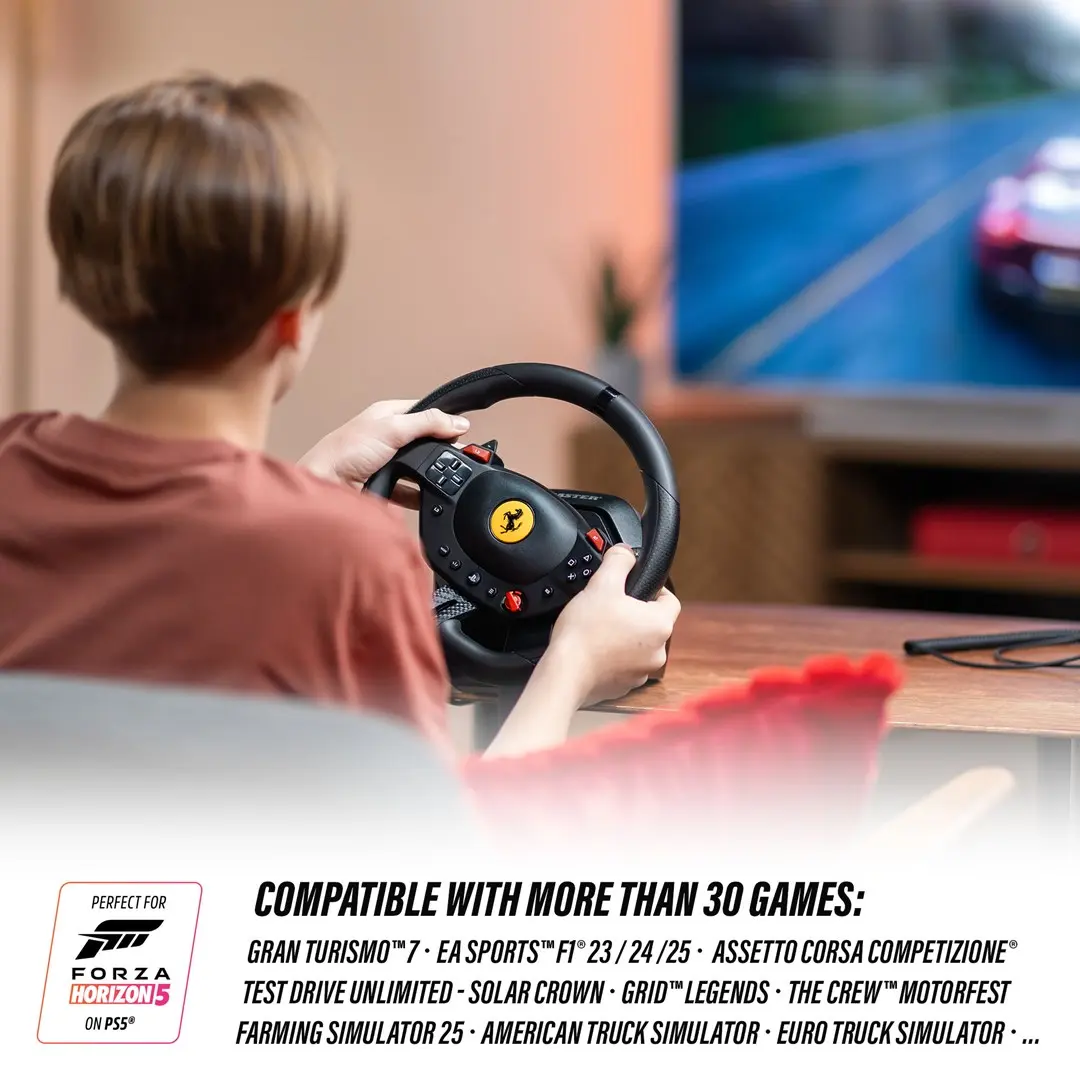 Steering wheel + Pedals Thrustmaster T98-P FERRARI 296 GTB Photo 15