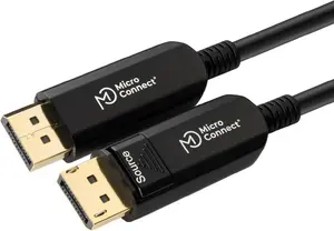MicroConnect DisplayPort 1.4 Optical Fibre Cable 8K at 60Hz, 30m