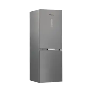 Whirlpool brīvi stāvošs ledusskapis WHK 26364 XP7E, kopējais tilpums 316 L, nerūsējošais tērauds, No Frost, 35 dB