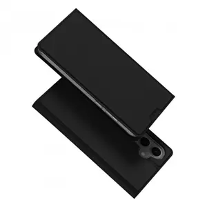 Aizmugures vāciņš dux ducis priekš Samsung Galaxy S25 S931, melns, plāns aizsargpārklājums