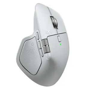 Беспроводная лазерная мышь Logitech MX Master 4 for Mac, 8000 DPI, 8 кнопок, Bluetooth, серебристый/белый