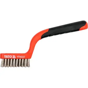 Wire Brush 3x10 Rows, G=180mm, YATO YT-6337