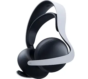 Беспроводная игровая гарнитура Sony Pulse Elite наголовная Bluetooth USB Type-C циркуральная бинауральная с микрофоном на штанге и зарядной стойкой белая