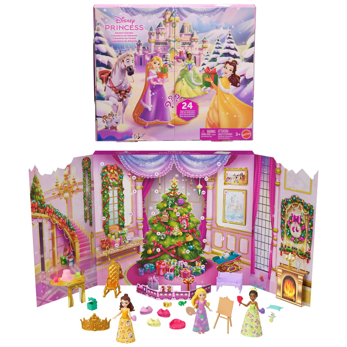 Mattel Disney Princess Adventes kalendārs JFG79