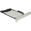 AC adapters INTER-TECH KT048 PCIe uz SFF-8639 Photo 2