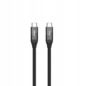 USB-C cable Unitek C14100ABK01-2M — 2 m, 100W power delivery, 40 Gbps data