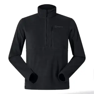 Men's fleece sweatshirt Berghaus Prism Half Zip Polartec Classic, size L, black, 457 g