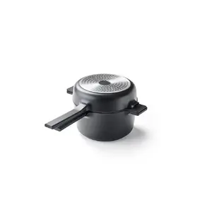 Cookware set BRABANTIA All-in-One 240782 — black multi-piece kitchen set