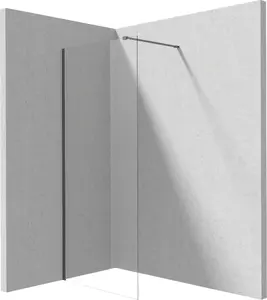 Shower wall walk-in deante KTJ_D30P 100 cm glass design