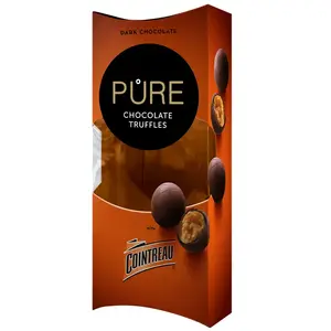 Шоколадные трюфели PURE 108 г с кремовой начинкой Cointreau от pure chocolate