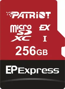 Flash Memory Patriot 256GB UHS-I U3 Class 10 PEF256GEPEXMCX