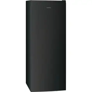 Bomann GS 7343 Upright Freezer Freestanding 161 L Black No Frost D Energy Class