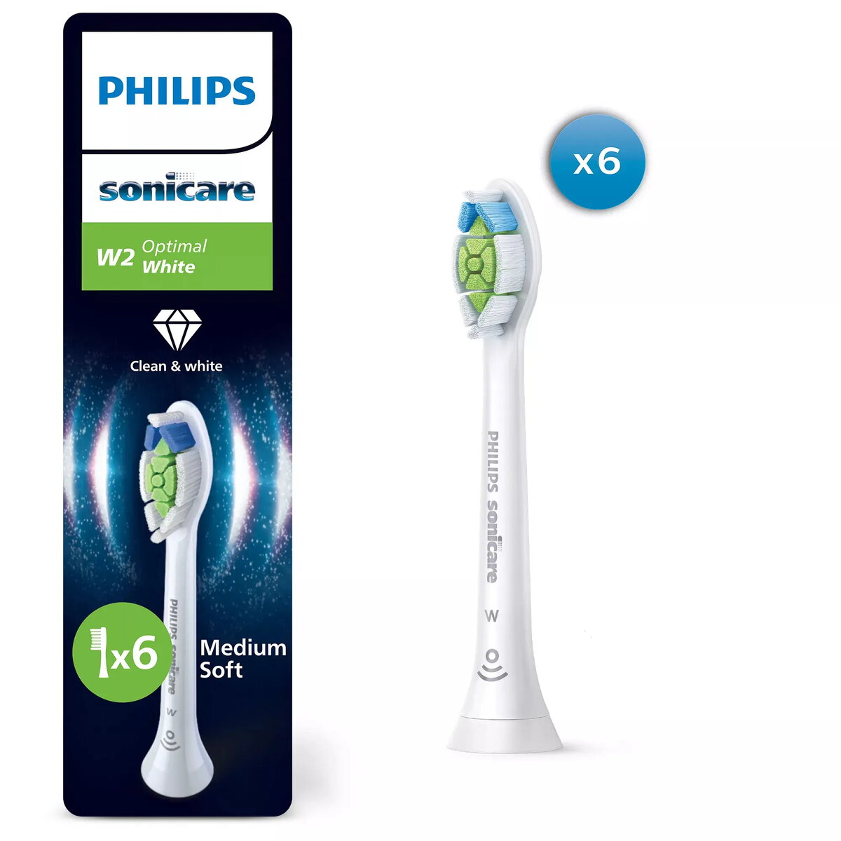 Philips Optimal White HX6066/87 Sonicare zobu