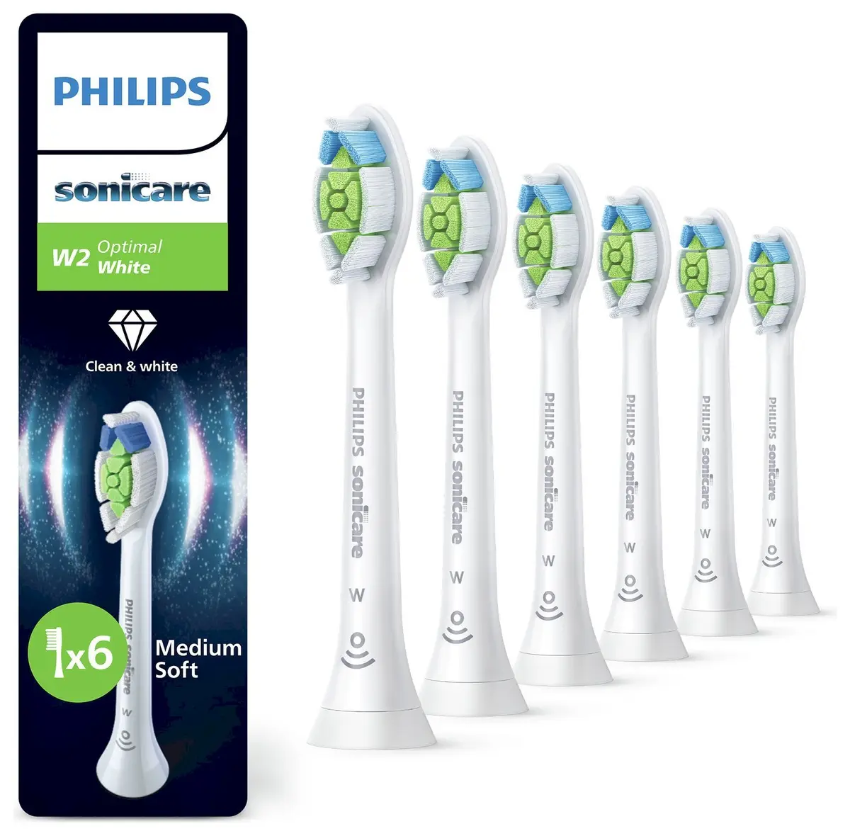 Philips Optimal White HX6066/87 Brush Heads 6-pack Photo 8