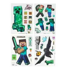 Logu uzlīmes Paladone Minecraft PP13105MCF — atkārtoti lietojamas dekoratīvās uzlīmes logiem un gludām virsmām