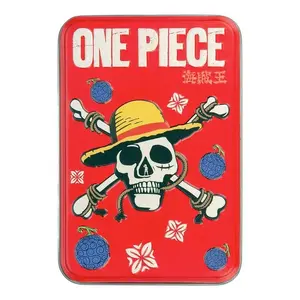 Playing cards Paladone One Piece in Metal Tin Box – standard deck size