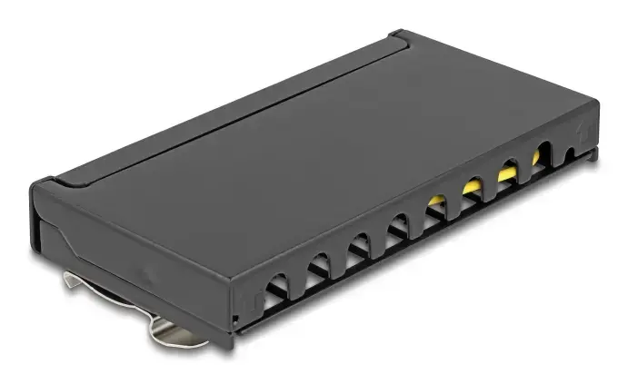 DELOCK Mini Desktop Patch Panel RJ45 8 porti Cat.6A Photo 2