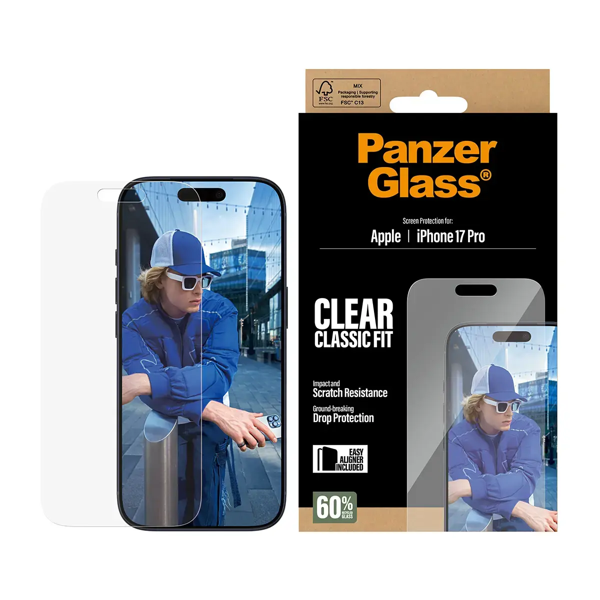 Screen Protector PanzerGlass iPhone 17 Pro Photo 2