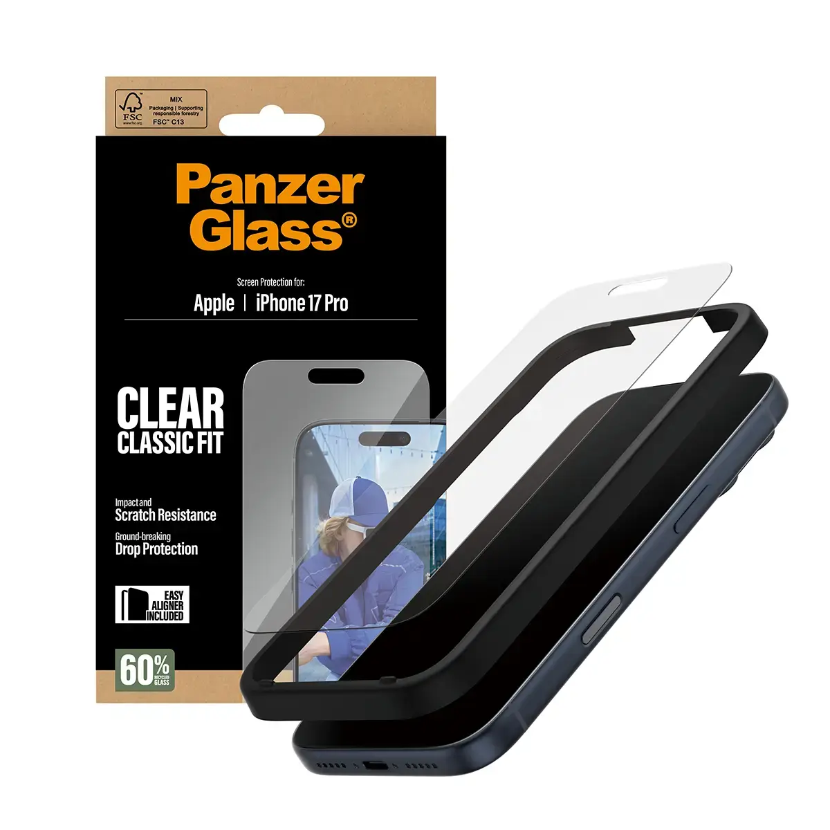 Screen Protector PanzerGlass iPhone 17 Pro Photo 5