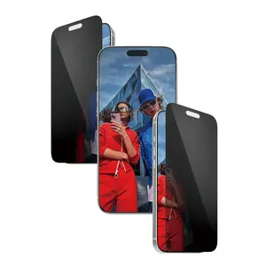 Защитное стекло PanzerGlass 2-Way Privacy для iPhone 17 Pro Max — закалённое, ультраширокое, с EasyAligner