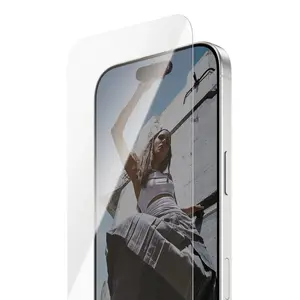 Защитное стекло PanzerGlass SAFE. by для iPhone 17 / iPhone 16 Pro — Ultra‑Wide Fit, закалённое стекло, сухая установка, защита от царапин и ударов