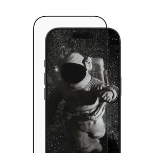 Защитное стекло PanzerGlass Ceramic II для iPhone 17 / iPhone 16 Pro — Ultra‑Wide Fit, закалённое стекло, сухая установка, 1 шт.