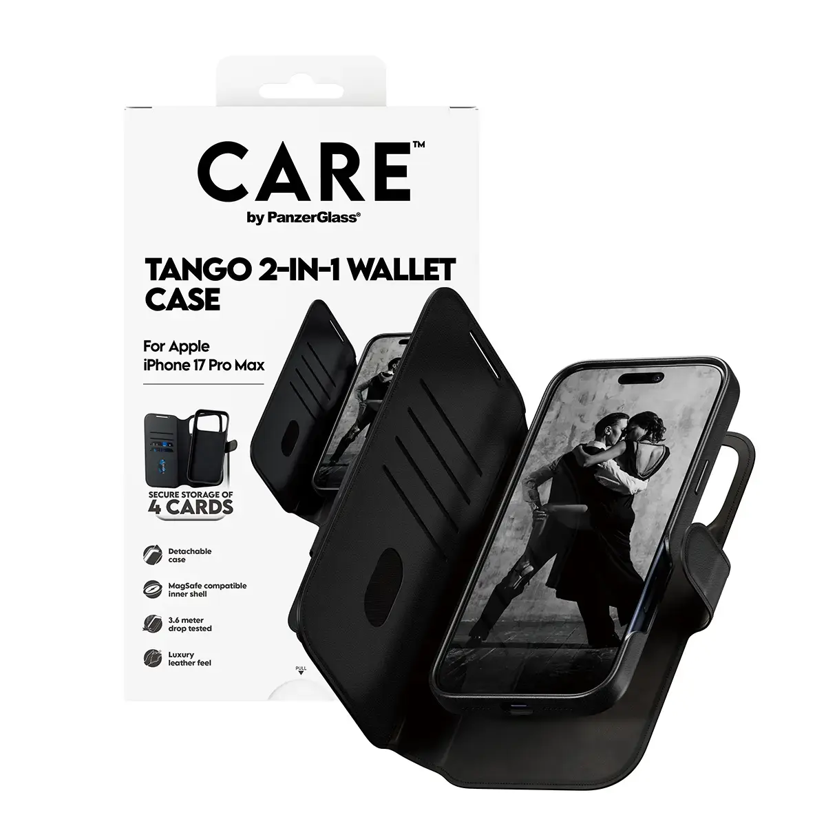 PanzerGlass CARE Feature Case Tango для iPhone 17 Pro Max Photo 5