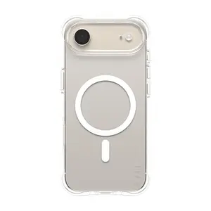 Чехол PanzerGlass CARE Samba прозрачный с белым MagSafe для Apple iPhone Air TPU