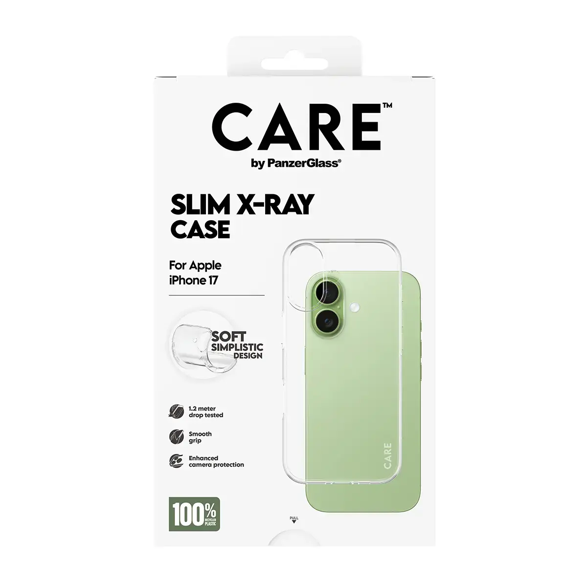 PanzerGlass Fashionable Case Transparent X-Ray for iPhone 17 Photo 3