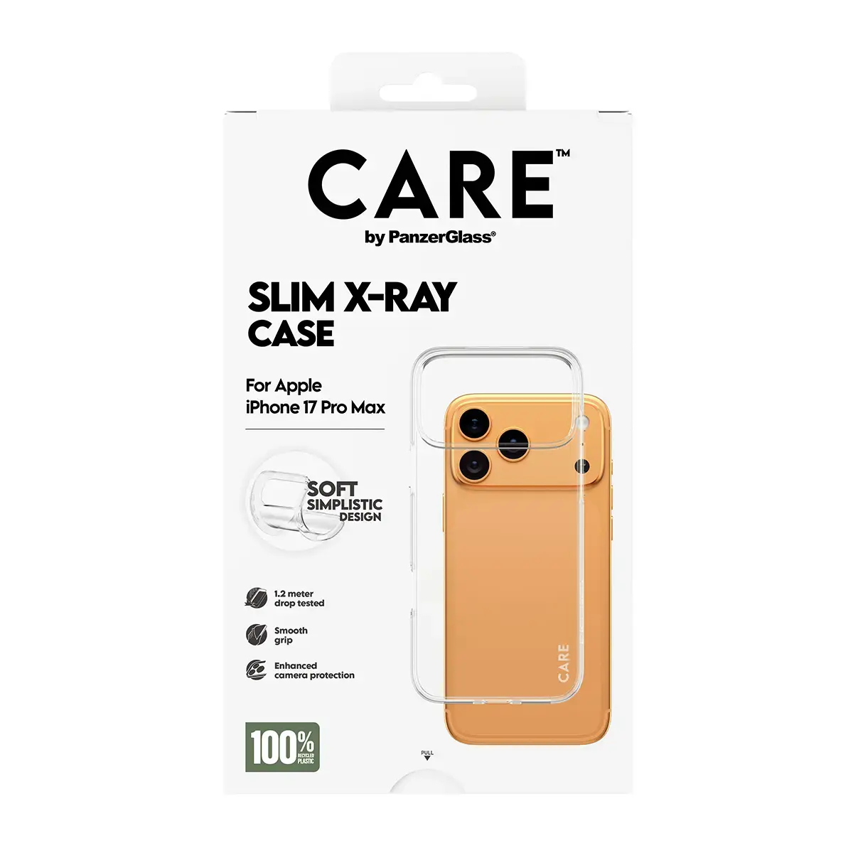 PanzerGlass CARE Case Transparent X‑Ray for iPhone 17 Pro Max Photo 3