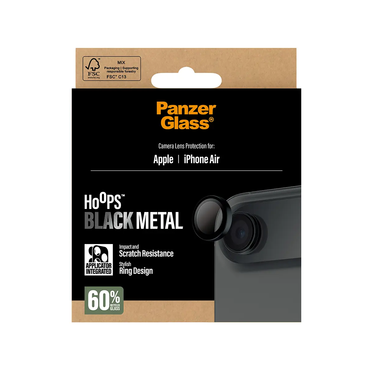 Защита камеры PanzerGlass Hoops для iPhone Air Photo 3