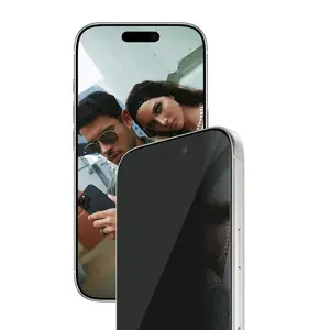 Защитное стекло с функцией приватности PanzerGlass SAFE для iPhone 17 Pro Ultra‑Wide Fit с EasyAligner закалённое стекло фильтр приватности устойчивое к царапинам и ударам 1 шт