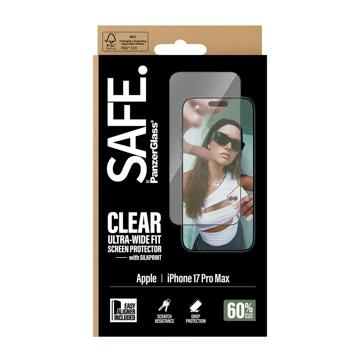PanzerGlass SAFE. плёнка для iPhone 17 Pro Max Photo 3