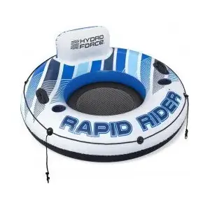 Inflatable floating ring Bestway Hydro Force Rapid Rider 135 cm with backrest