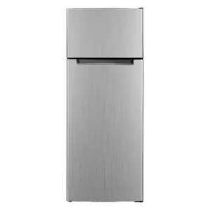 Refrigerator with freezer BEKO RDSO206K40SN, 143 cm height, Inox, Energy class E