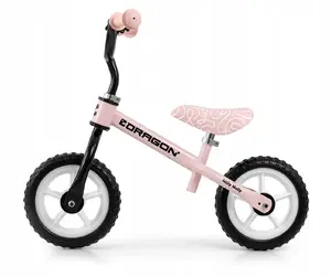 Balance Bike milly mally Dragon Pink EDUKAMP lightweight design for toddlers, no pedals